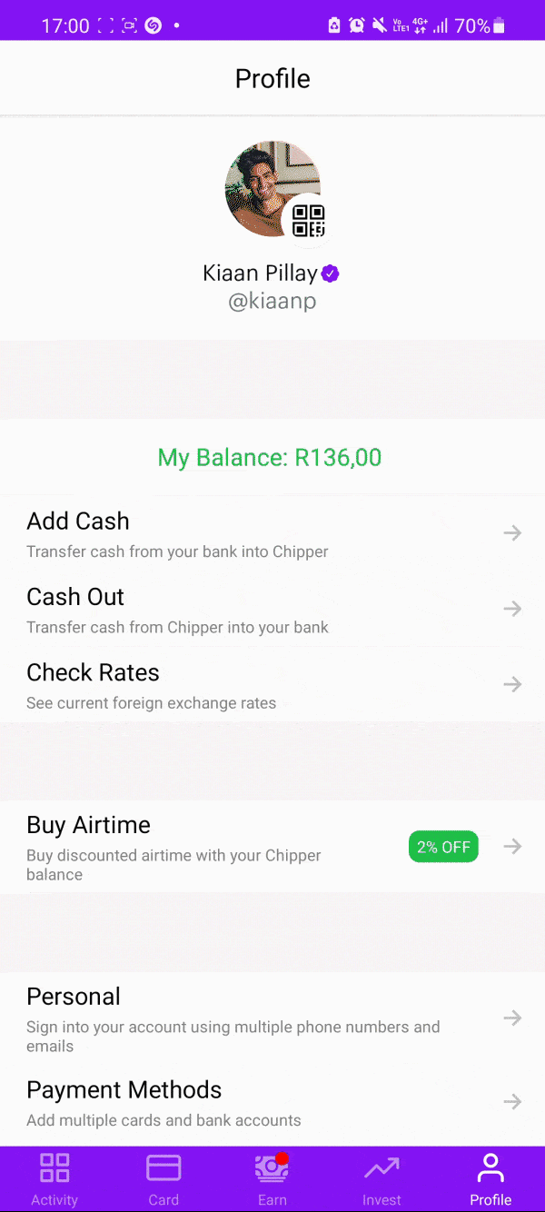 Stitch to serve as payments partner for Chipper Cash in South Africa
